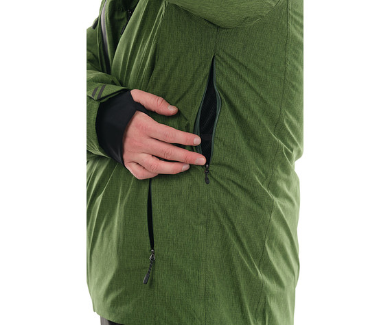 Фото: “Костюм Аргус, плащевая, зеленый/серый”, купить в интернет магазине