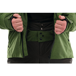 Фото: “Костюм Аргус, плащевая, зеленый/серый”