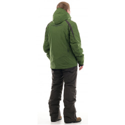 Фото: “Костюм Аргус, плащевая, зеленый/серый”