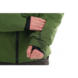 Фото: “Костюм Аргус, плащевая, зеленый/серый”