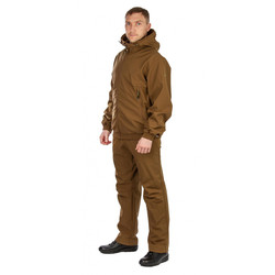 Фото: “Костюм Барс NEW, полофлис, коричневый”, купить в интернет магазине