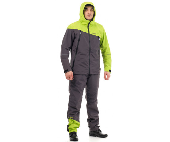 Фото: “Костюм Бейс, нейлон, серо-салатовый”, купить в интернет магазине