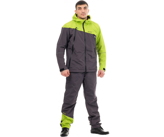 Фото: “Костюм Бейс, нейлон, серо-салатовый”, купить в интернет магазине