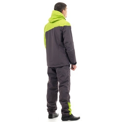 Фото: “Костюм Бейс, нейлон, серо-салатовый”