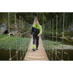 Фото: “Костюм Бейс, нейлон, серо-салатовый”