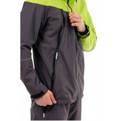 Фото: “Костюм Бейс, нейлон, серо-салатовый”