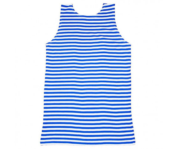 Фото: “Тельняшка майка голубая”, купить в интернет магазине