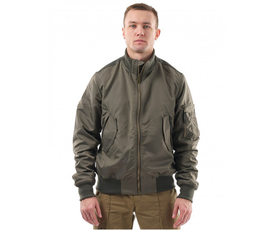 Фото: “Бомбер, оксфорд, олива”, купить в интернет магазине
