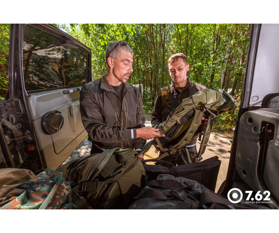 Фото: “Бомбер, оксфорд, т.хаки”, купить в интернет магазине