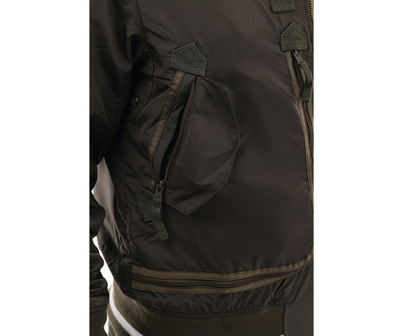 Фото: “Бомбер, оксфорд, т.хаки”, купить в интернет магазине