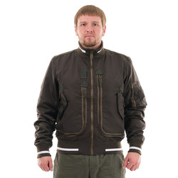 Фото: “Бомбер, оксфорд, т.хаки”, купить в интернет магазине