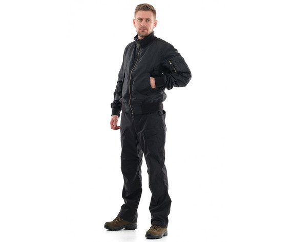 Фото: “Бомбер, оксфорд, черный”, купить в интернет магазине