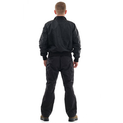 Фото: “Бомбер, оксфорд, черный”