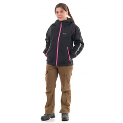 Фото: “Ветровка Бриз, таслан, черный/фуксия”
