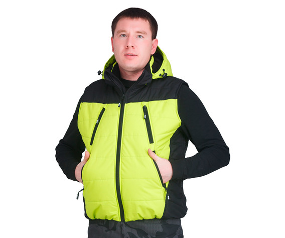 Фото: “Жилет Варан, нейлон, салатовый”, купить в интернет магазине