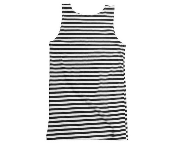 Фото: “Тельняшка майка черная”, купить в интернет магазине