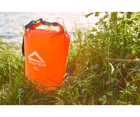 Фото: “Гермомешок PAYER Allaki 15L, оранжевый”, купить в интернет магазине