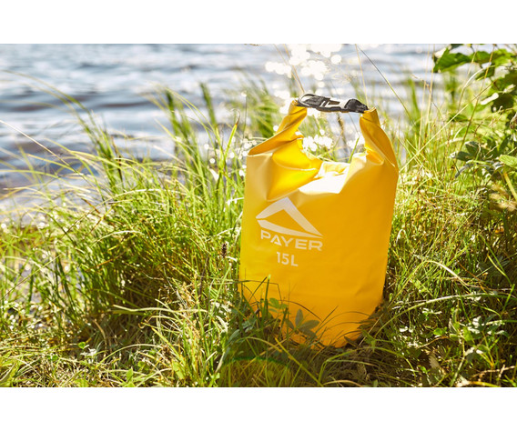 Фото: “Гермомешок PAYER Sugomak 15L, желтый”, купить в интернет магазине