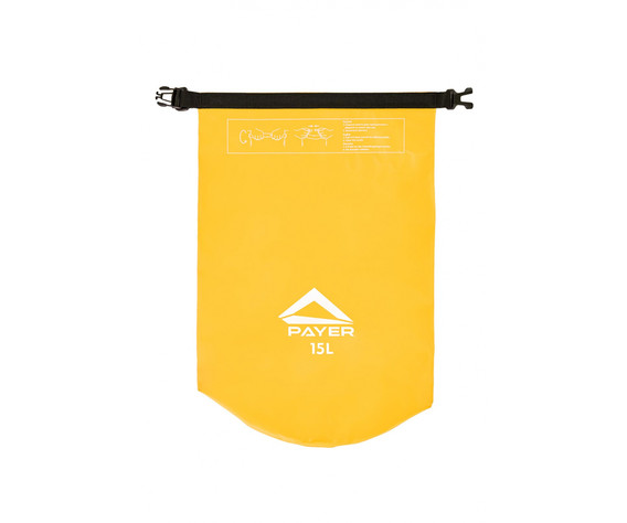 Фото: “Гермомешок PAYER Sugomak 15L, желтый”, купить в интернет магазине