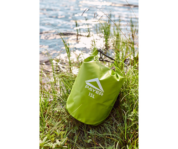 Фото: “Гермомешок PAYER Sugomak 15L, зеленый”, купить в интернет магазине