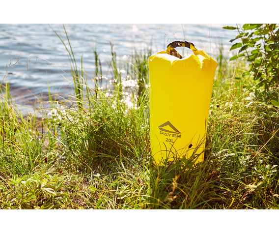 Фото: “Гермомешок PAYER Premium 20L, нейлон, желтый”, купить в интернет магазине