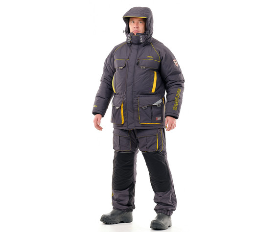 Фото: “Костюм Камчатка 2020, таслан, серо-желтый”, купить в интернет магазине