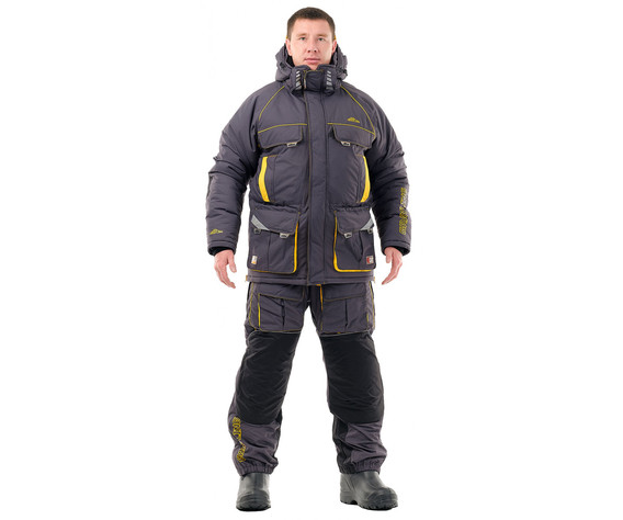 Фото: “Костюм Камчатка 2020, таслан, серо-желтый”, купить в интернет магазине