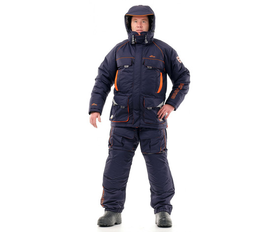 Фото: “Костюм Камчатка, таслан, синий-оранж”, купить в интернет магазине