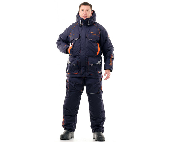 Фото: “Костюм Камчатка, таслан, синий-оранж”, купить в интернет магазине