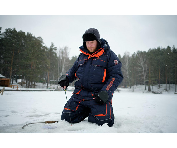 Фото: “Костюм Камчатка, таслан, синий-оранж”, купить в интернет магазине