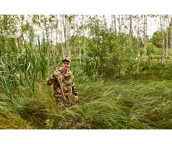 Фото: “Кепка на застежке, грета, тундра”, купить в интернет магазине