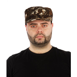 Фото: “Кепка на застежке, смесовая, бурелом”