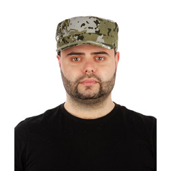 Фото: “Кепка на застежке, смесовая, полигон”