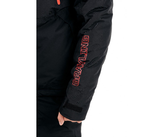 Фото: “Костюм Магеллан GRAYLING, нейлон, черно-красный”, купить в интернет магазине