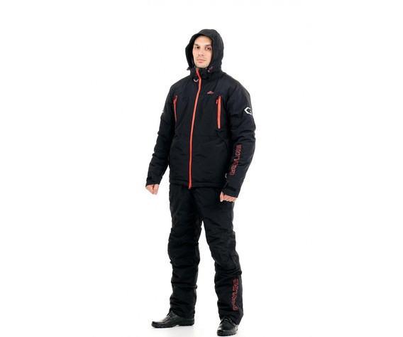 Фото: “Костюм Магеллан GRAYLING, нейлон, черно-красный”, купить в интернет магазине