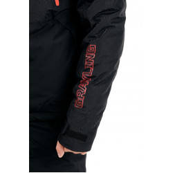 Фото: “Костюм Магеллан GRAYLING, нейлон, черно-красный”