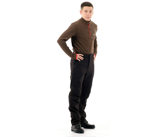 Фото: “Брюки Лиман, софт-шелл, черный”, купить в интернет магазине