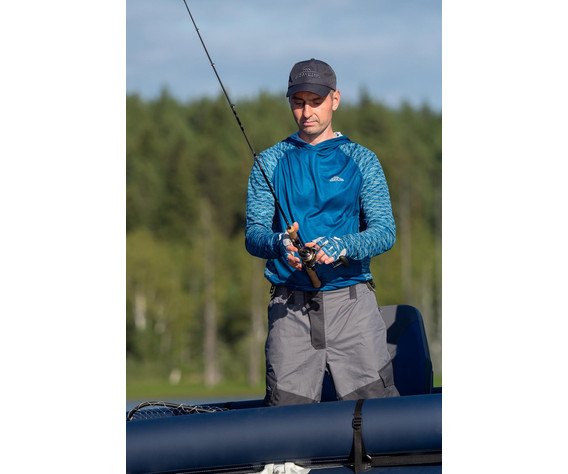 Фото: “Лонгслив с капюшоном Sargan, волны”, купить в интернет магазине