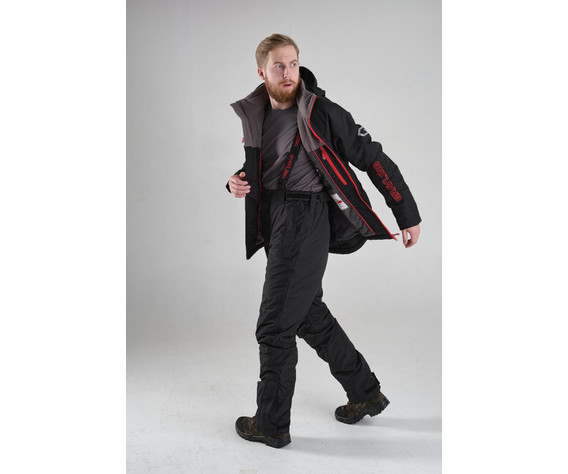 Фото: “Костюм с вышивкой Магеллан NEW, нейлон, черно-красный”, купить в интернет магазине
