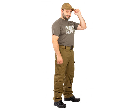 Фото: “Брюки Нато, хлопок, койот”, купить в интернет магазине