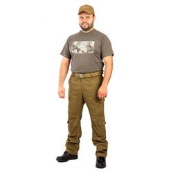 Фото: “Брюки Нато, хлопок, койот”