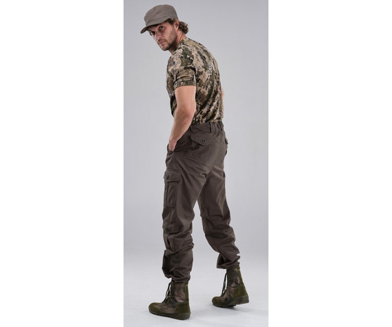 Фото: “Брюки Нато, хлопок, олива”, купить в интернет магазине