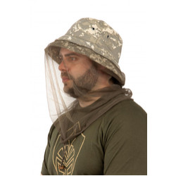 Фото: “Панама с сеткой, смесовая, беж.цифра”