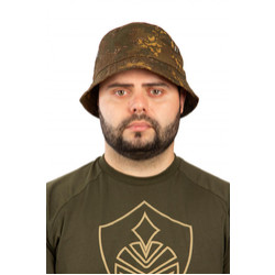 Фото: “Панама с утяжкой, смесовая, желтые соты”