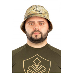 Фото: “Панама с утяжкой, смесовая, соты беж”