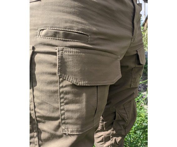 Фото: “Брюки Рубеж, смесовая, олива”, купить в интернет магазине