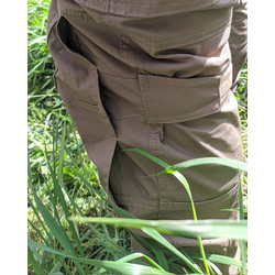 Фото: “Брюки Рубеж, смесовая, олива”