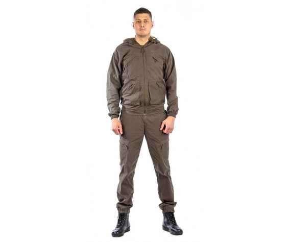 Фото: “Костюм с сеткой Рысь Орион, смесовая, темный хаки”, купить в интернет магазине