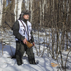 Фото: “Жилет Хантер, хлопок, белый”
