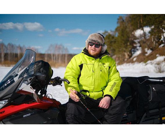 Фото: “Костюм Селигер 2020, кошачий глаз, лайм-черный”, купить в интернет магазине